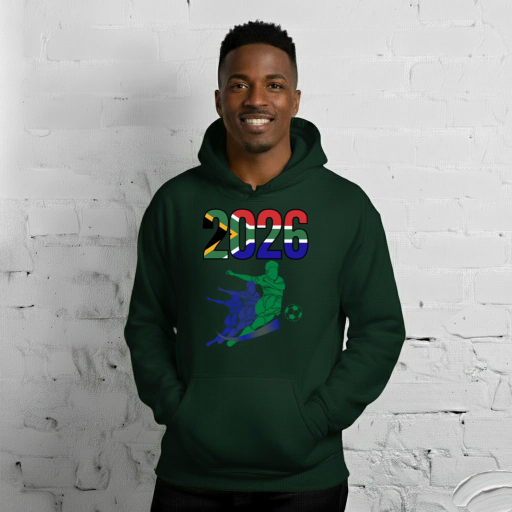 South Africa World Cup 2026 Fitted Hoodie | Rising_Jist_GR
