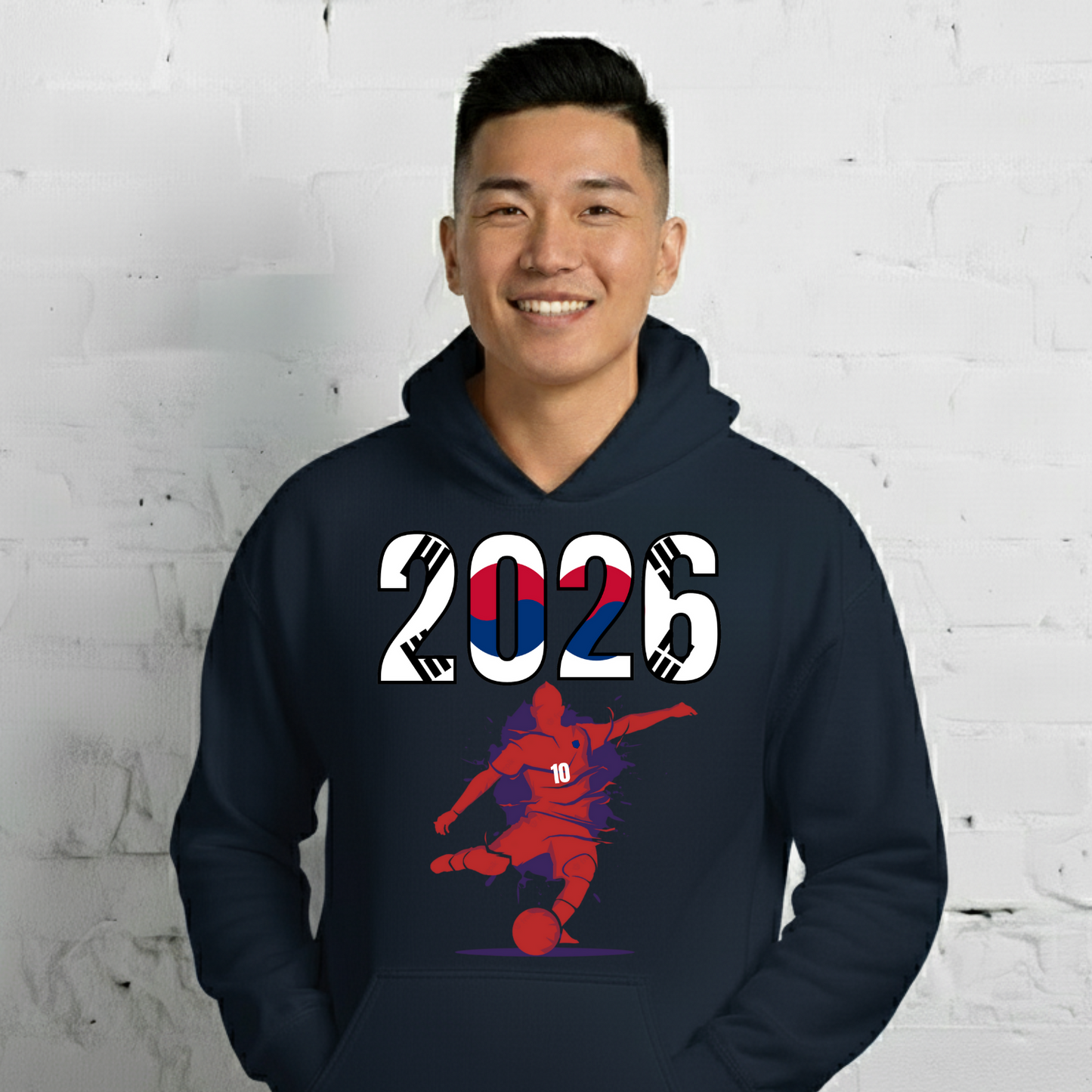 South Korea World Cup 2026 Fitted Hoodie | Let's_Play_RD