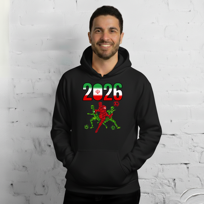 Iran World Cup 2026 Fitted Hoodie | Sprints_Trio
