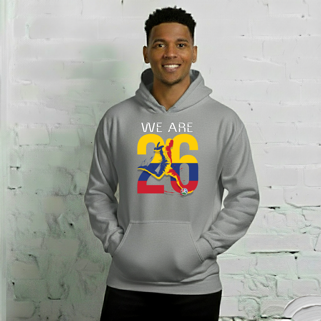 Colombia World Cup 2026 Fitted Hoodie | We_Are_26