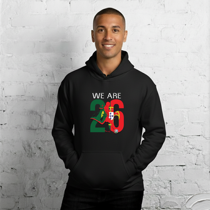 Portugal World Cup 2026 Fitted Hoodie | We_Are_26