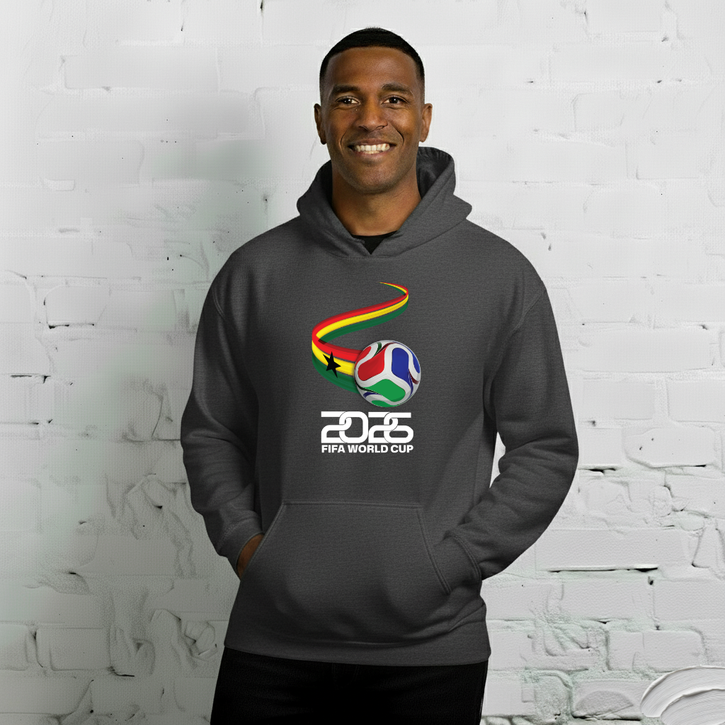Ghana World Cup 2026 Fitted Hoodie | Trionda