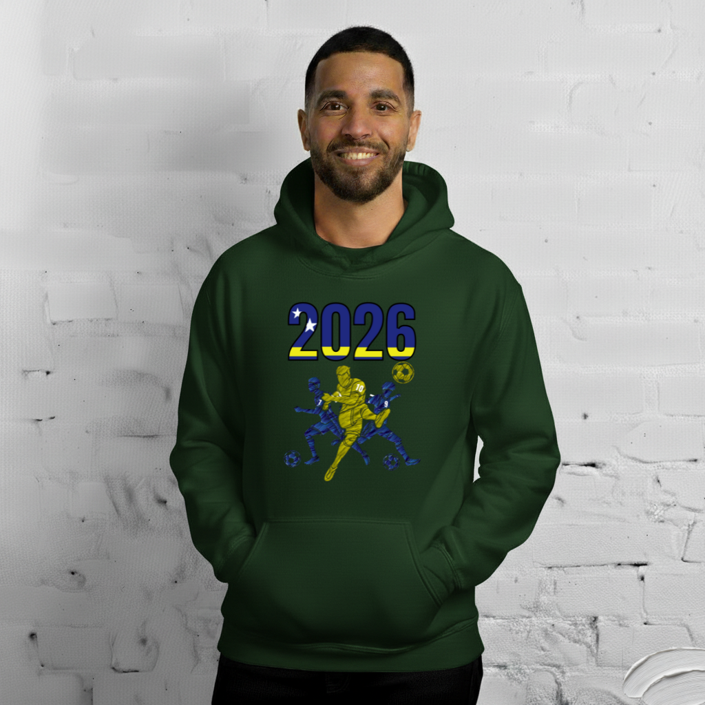Curacao World Cup 2026 Fitted Hoodie | Sprints_Trio