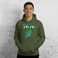 Uzbekistan World Cup 2026 Fitted Hoodie | Rising Jist