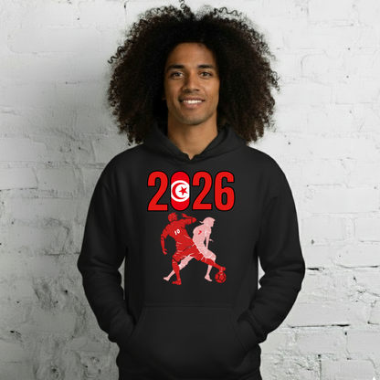 Tunisia World Cup 2026 Fitted Hoodie | Smart_Tackle