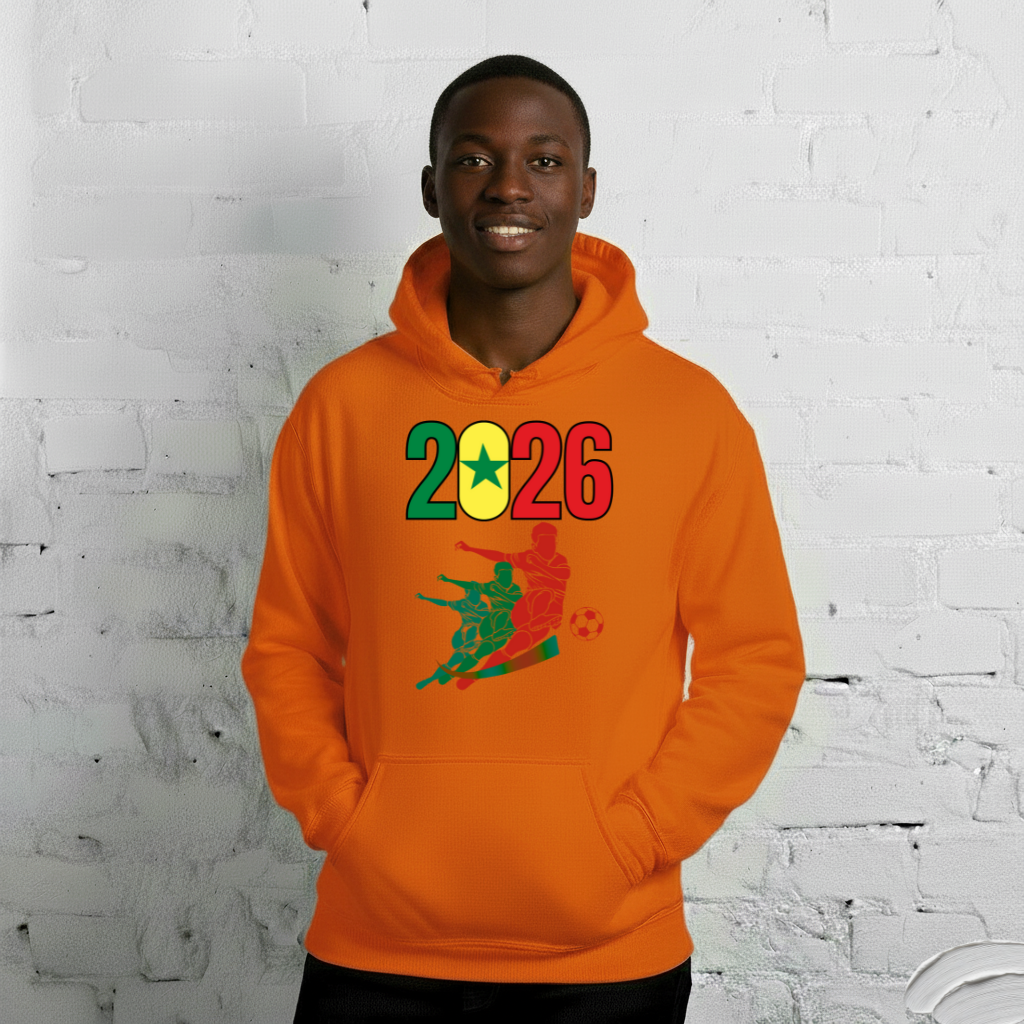 Senegal World Cup 2026 Fitted Hoodie | Rising_Jist