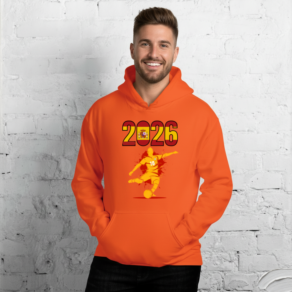 Spain World Cup 2026 Fitted Hoodie | Let's Play_YL