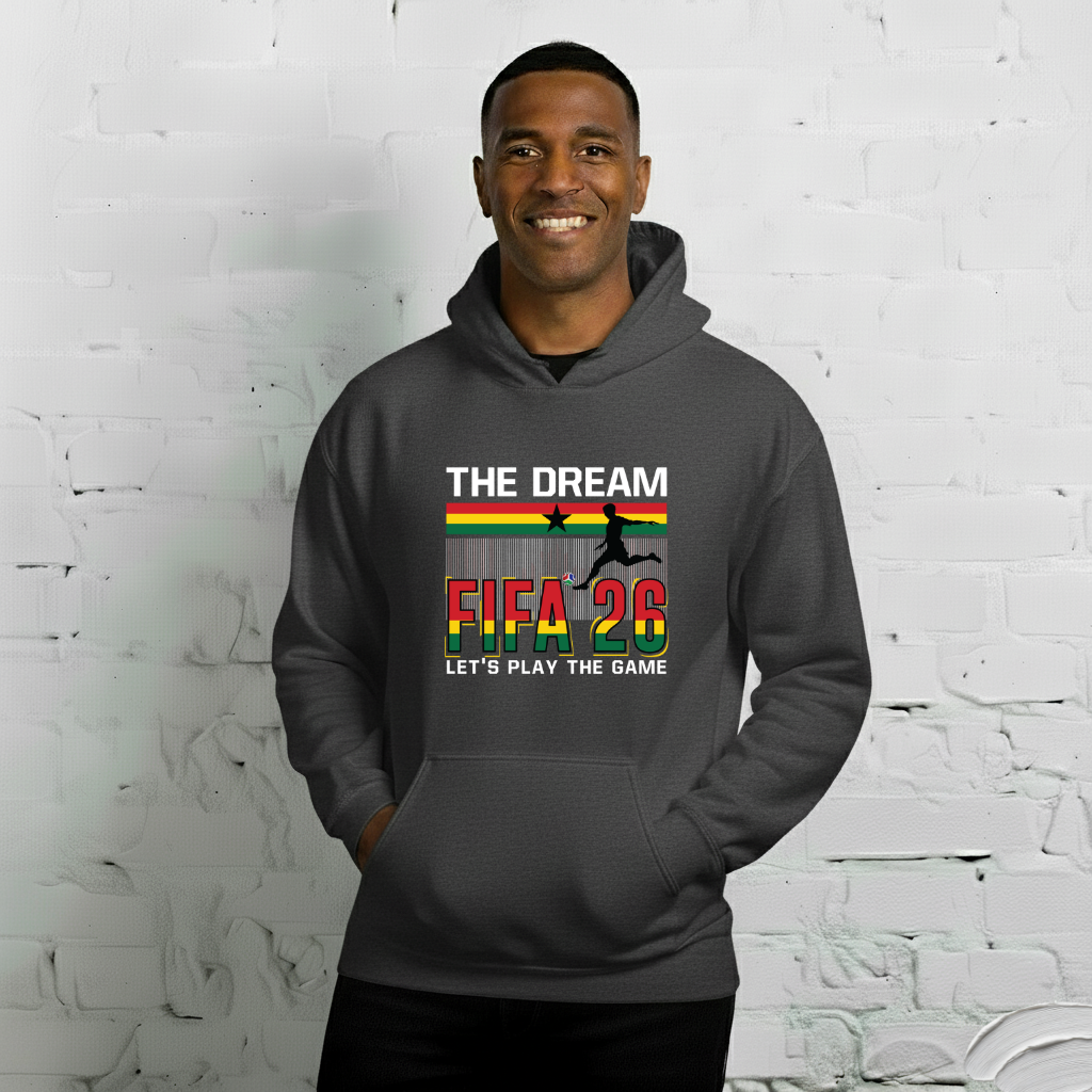 Ghana World Cup 2026 Fitted Hoodie | The_Dream