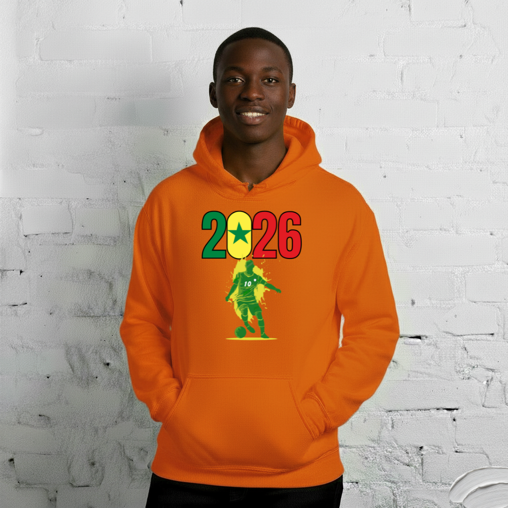 Senegal World Cup 2026 Fitted Hoodie | Slick_Move_GR