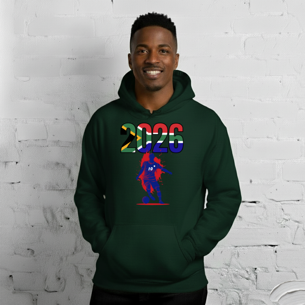 South Africa World Cup 2026 Fitted Hoodie | Slick_Move
