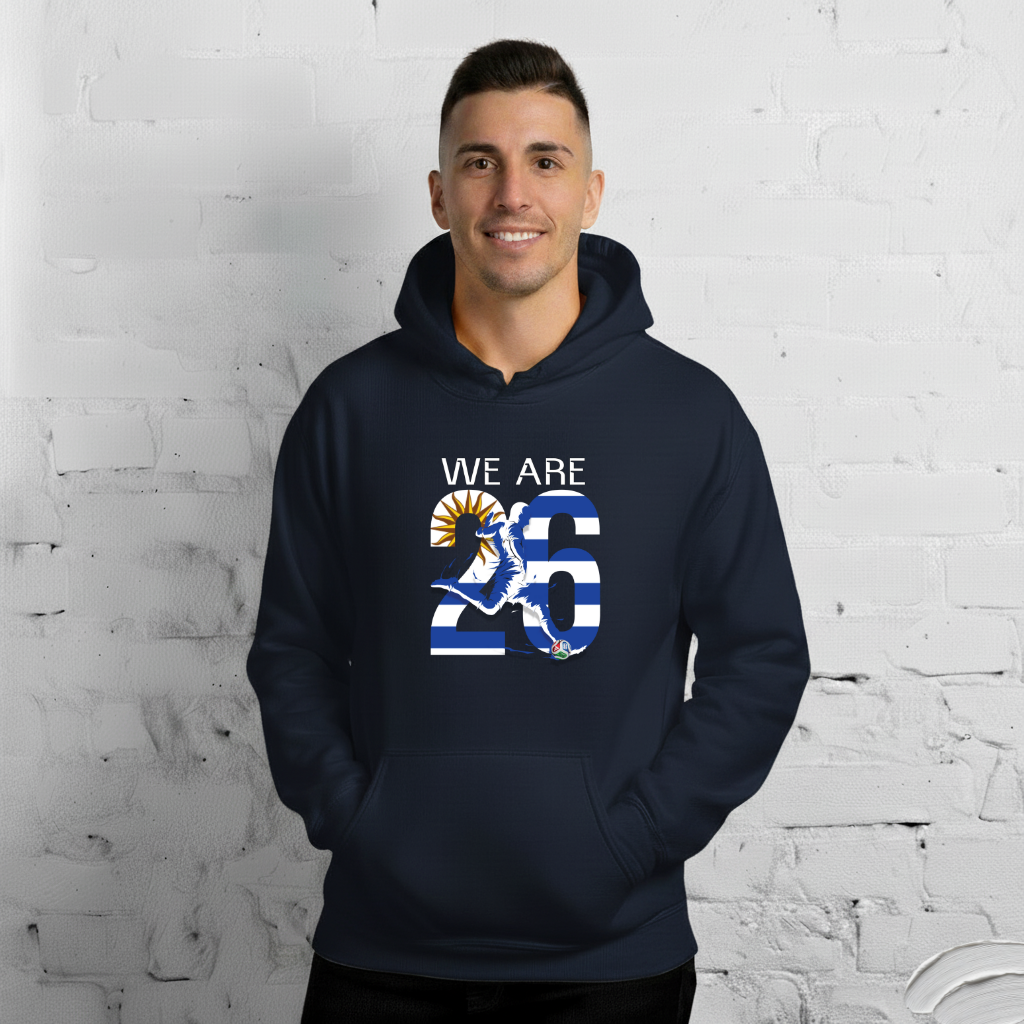 Uruguay World Cup 2026 Fitted Hoodie | We_Are_26