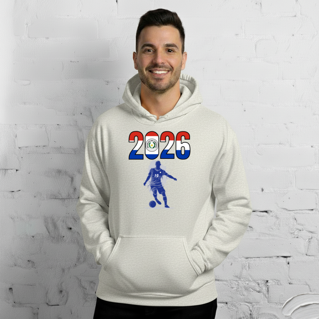 Paraguay World Cup 2026 Fitted Hoodie | Slick_Move_BL