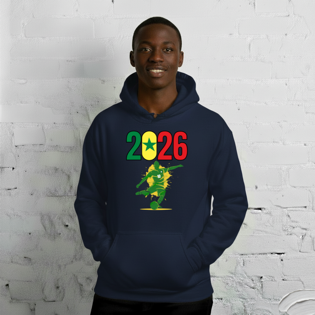 Senegal World Cup 2026 Fitted Hoodie | Let's_Play_GR