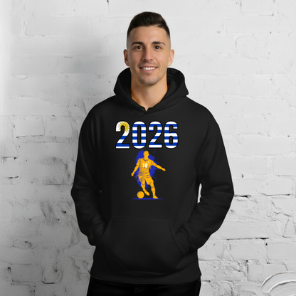 Uruguay World Cup 2026 Fitted Hoodie | Slick_Move_GLD