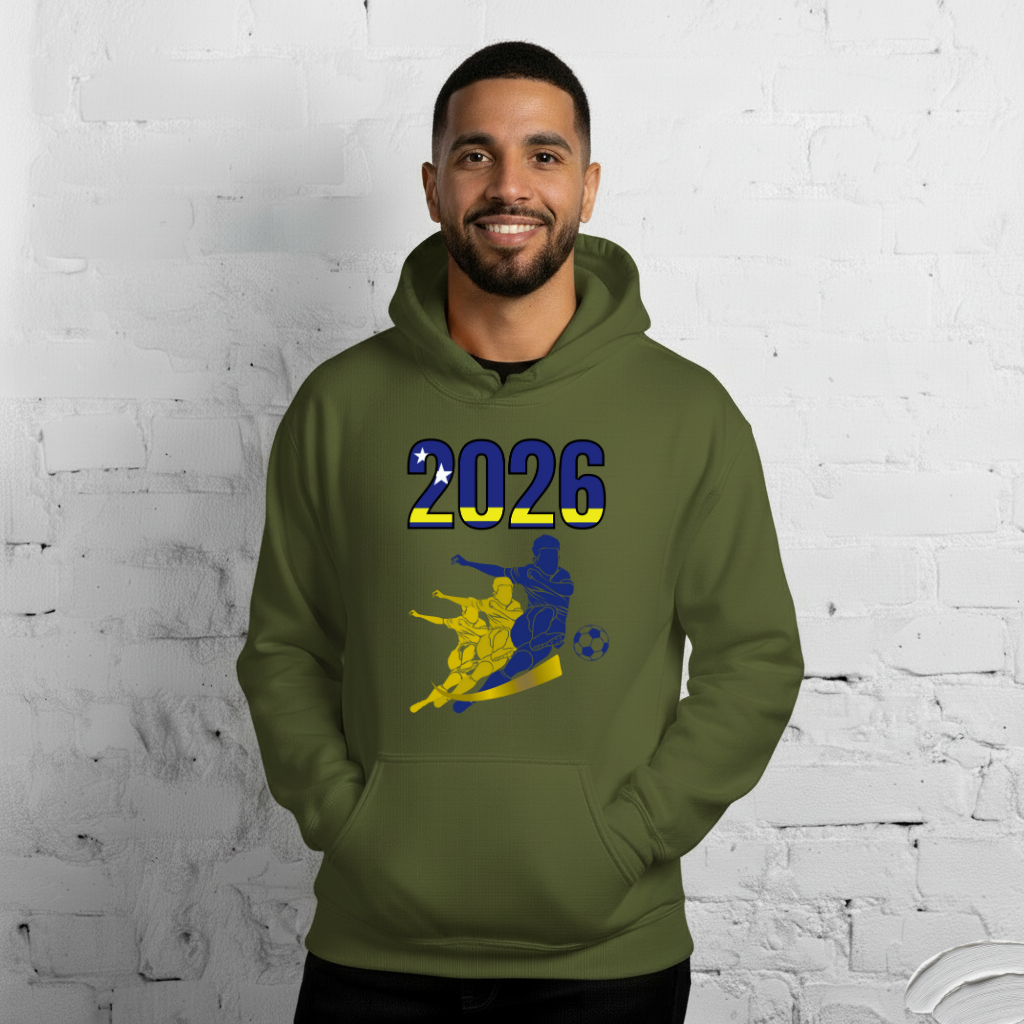Curacao World Cup 2026 Fitted Hoodie | Rising_jist
