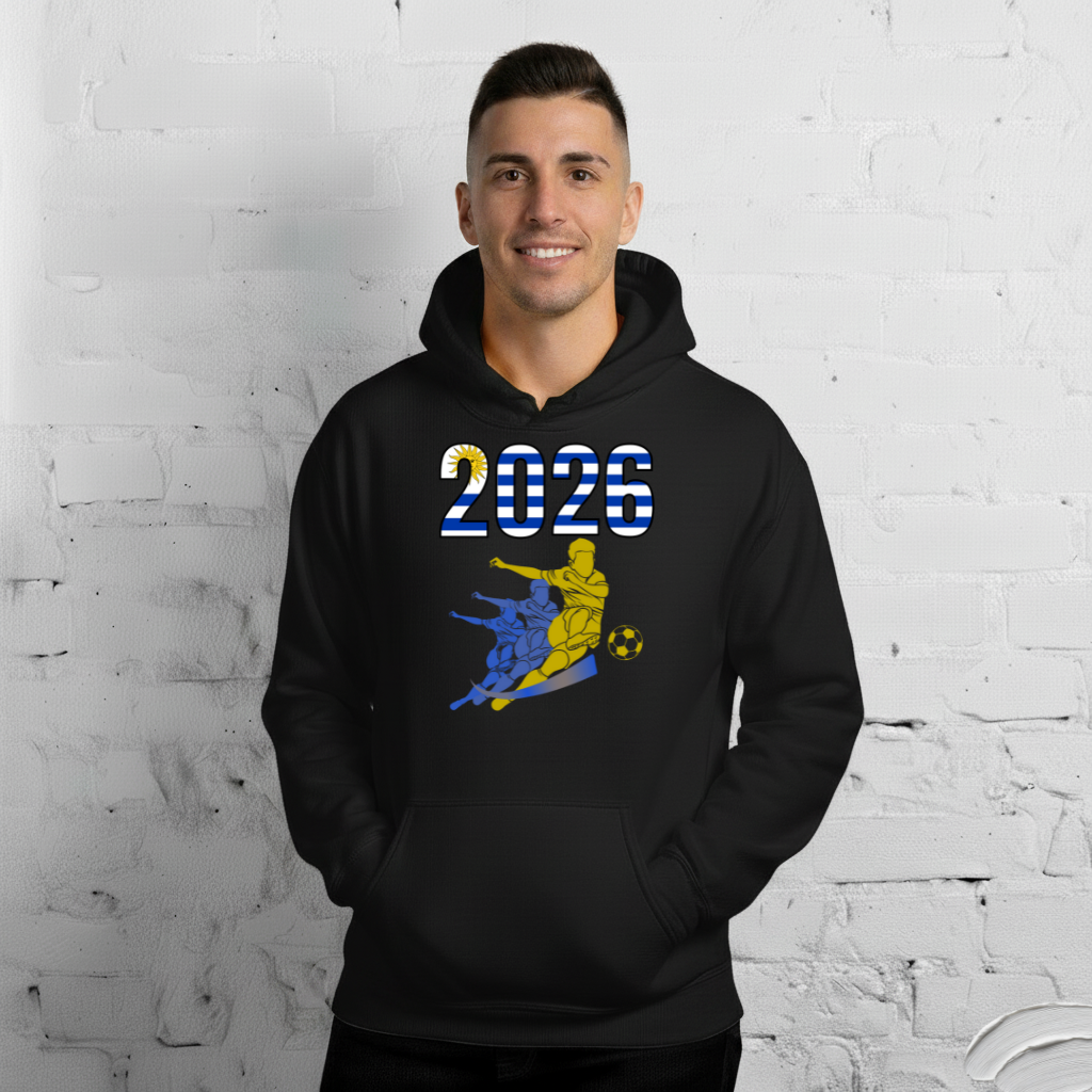Uruguay World Cup 2026 Fitted Hoodie | Rising_Jist_YL