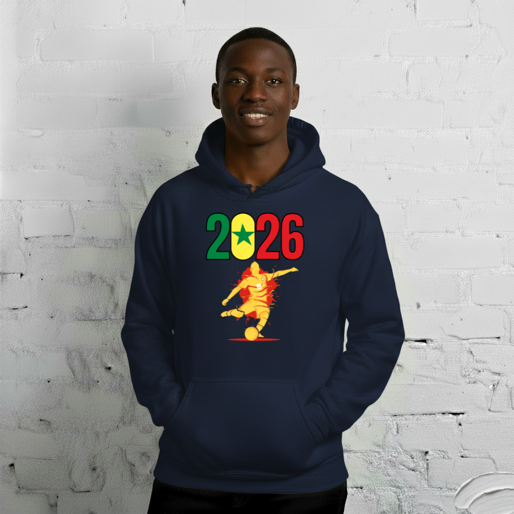 Senegal World Cup 2026 Fitted Hoodie | Let's PLay