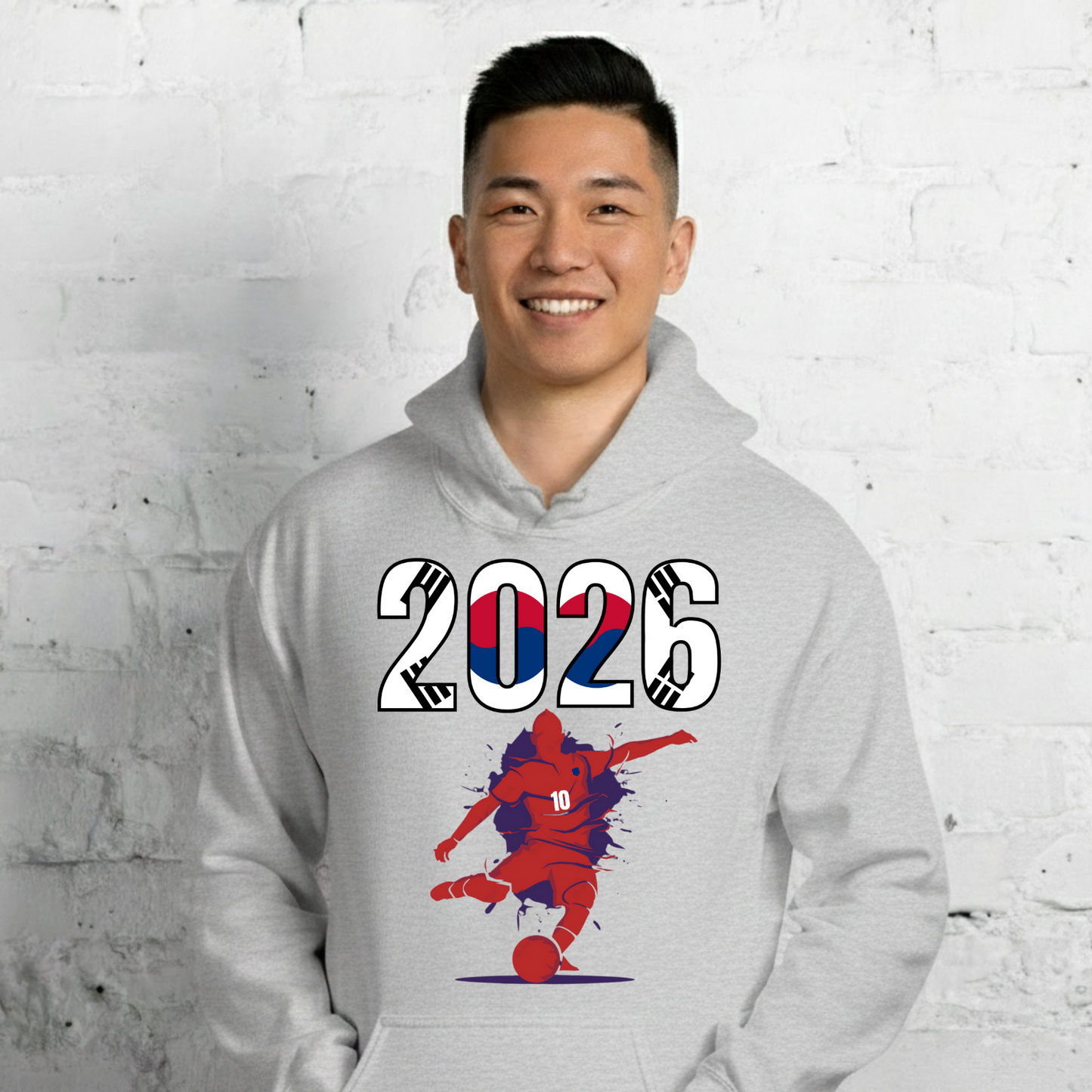 South Korea World Cup 2026 Fitted Hoodie | Let's_Play_RD