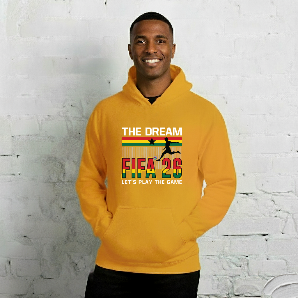 Ghana World Cup 2026 Fitted Hoodie | The_Dream