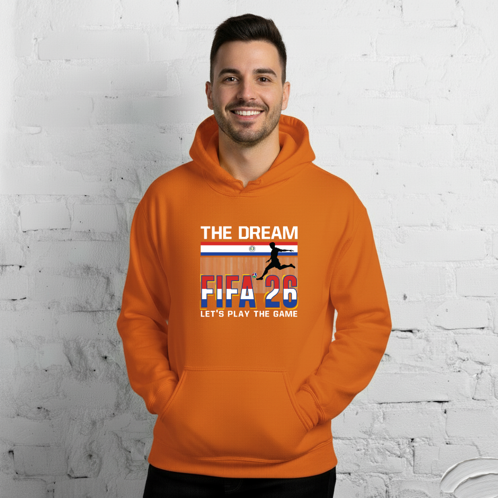 Paraguay World Cup 2026 Fitted Hoodie | The_Dream
