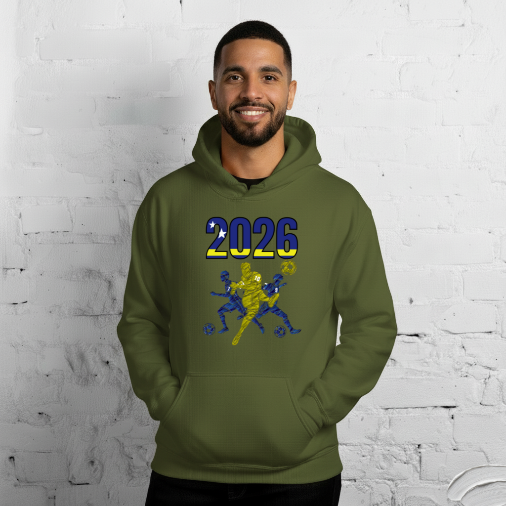 Curacao World Cup 2026 Fitted Hoodie | Sprints_Trio