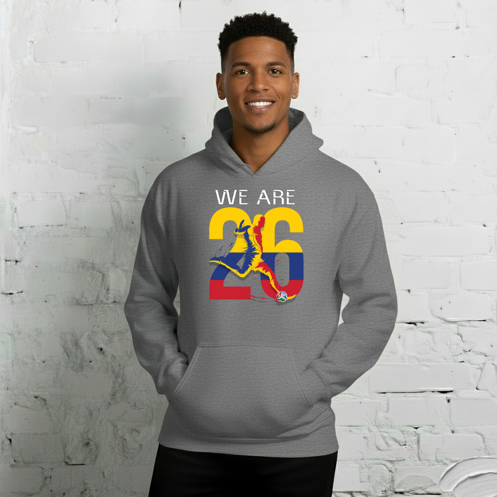 Colombia World Cup 2026 Fitted Hoodie | We_Are_26