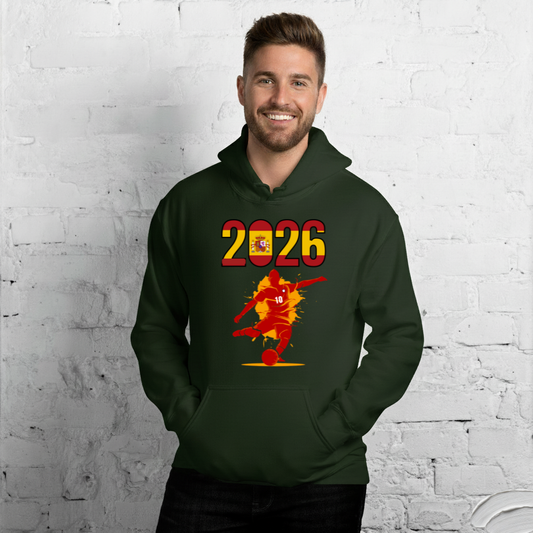 Spain World Cup 2026 Fitted Hoodie | Let's Play_RD