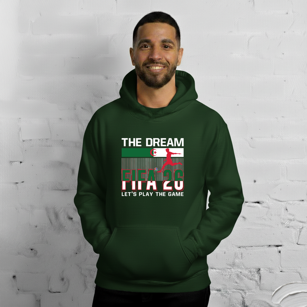 Algeria World Cup 2026 Fitted Hoodie | The_Dream