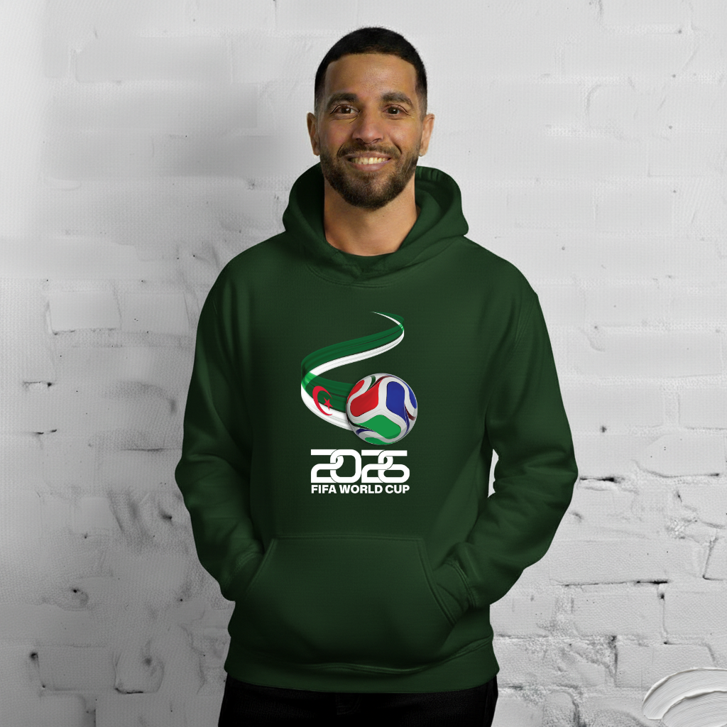 Algeria World Cup 2026 Fitted Hoodie | Trionda