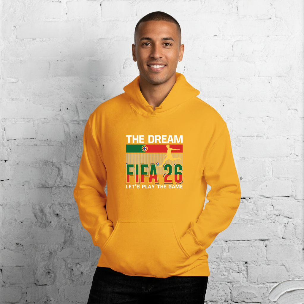 Portugal World Cup 2026 Fitted Hoodie | The Dream