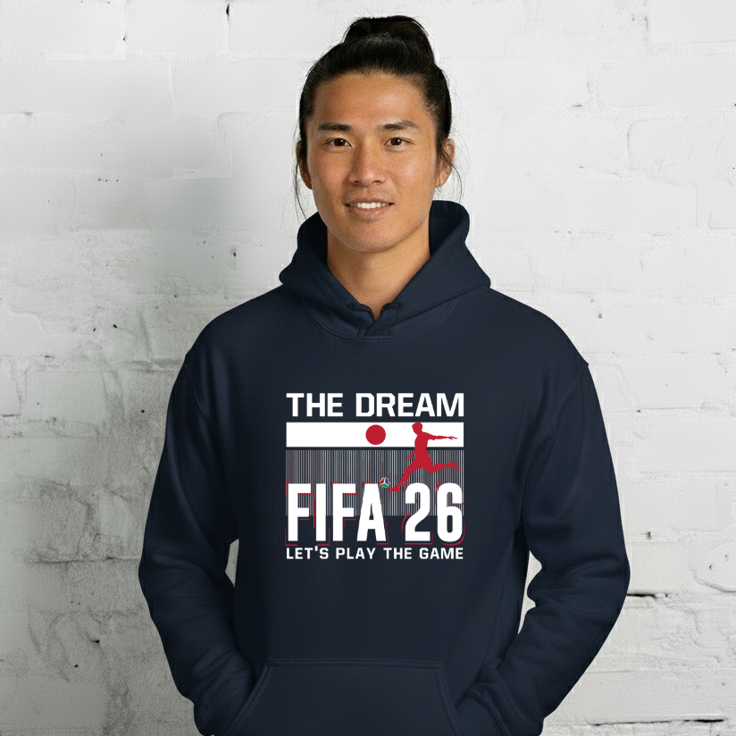 Japan World Cup 2026 Fitted Hoodie | The_Dream