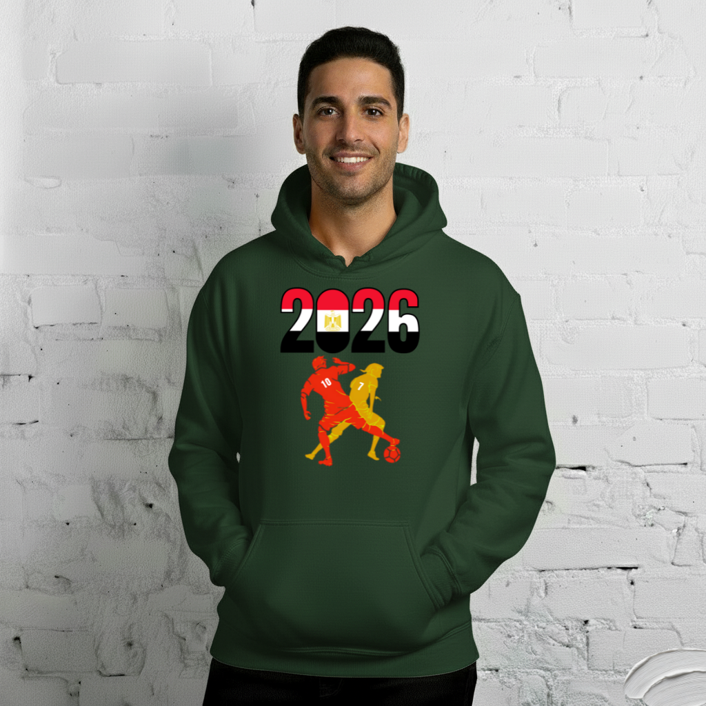 Egypt World Cup 2026 Fitted Hoodie | Smart_Tackle