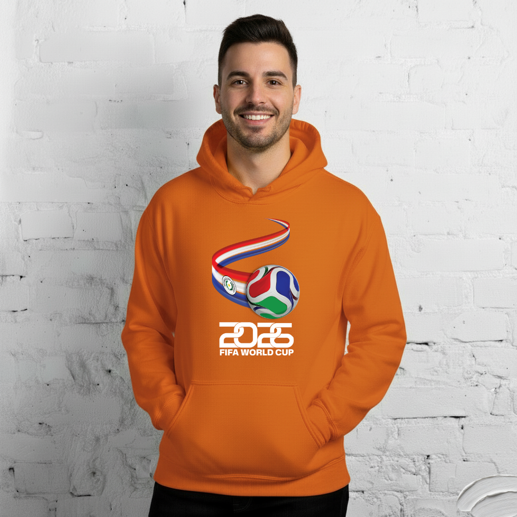 Paraguay World Cup 2026 Fitted Hoodie | Trionda