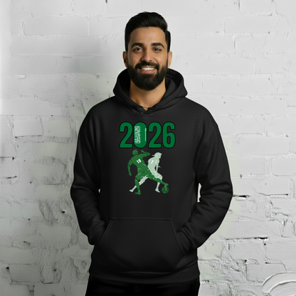 Saudi Arabia World Cup 2026 Fitted Hoodie | Smart_Tackle