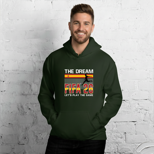 Spain World Cup 2026 Fitted Hoodie | The_Dream