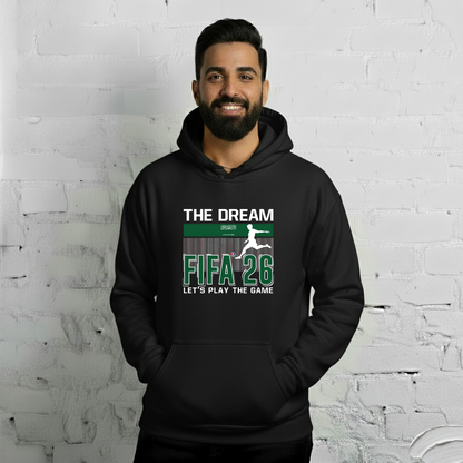 Saudi Arabia World Cup 2026 Fitted Hoodie | The_Dream