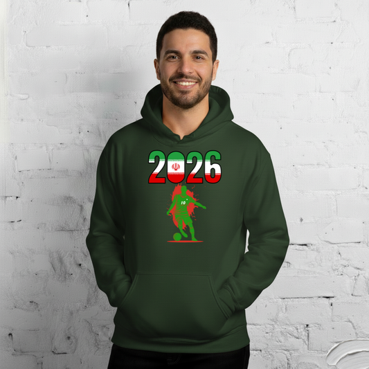 Iran World Cup 2026 Fitted Hoodie | Slick_Move_GR