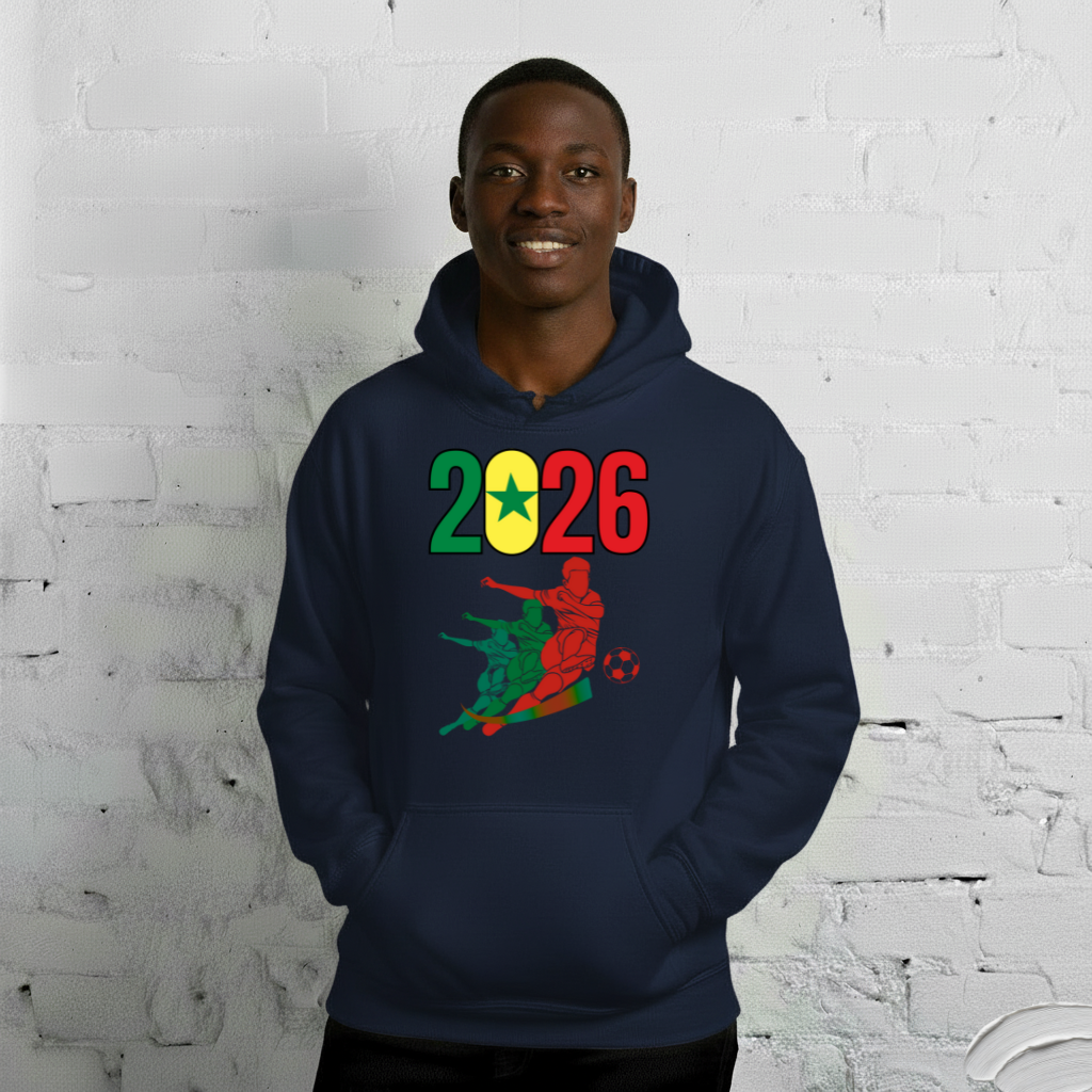 Senegal World Cup 2026 Fitted Hoodie | Rising_Jist