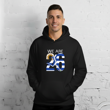 Uruguay World Cup 2026 Fitted Hoodie | We_Are_26