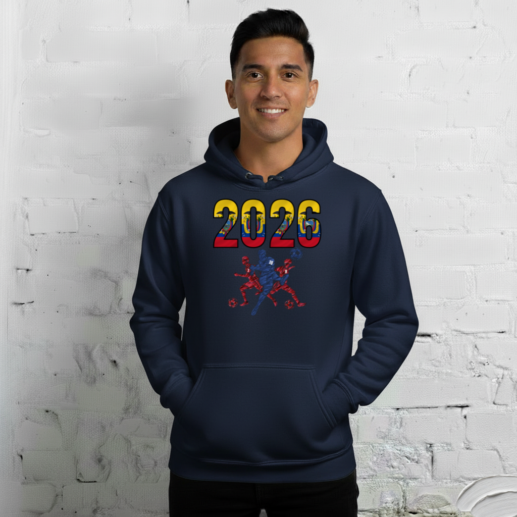 Ecuador World Cup 2026 Fitted Hoodie | Sprints_Trio