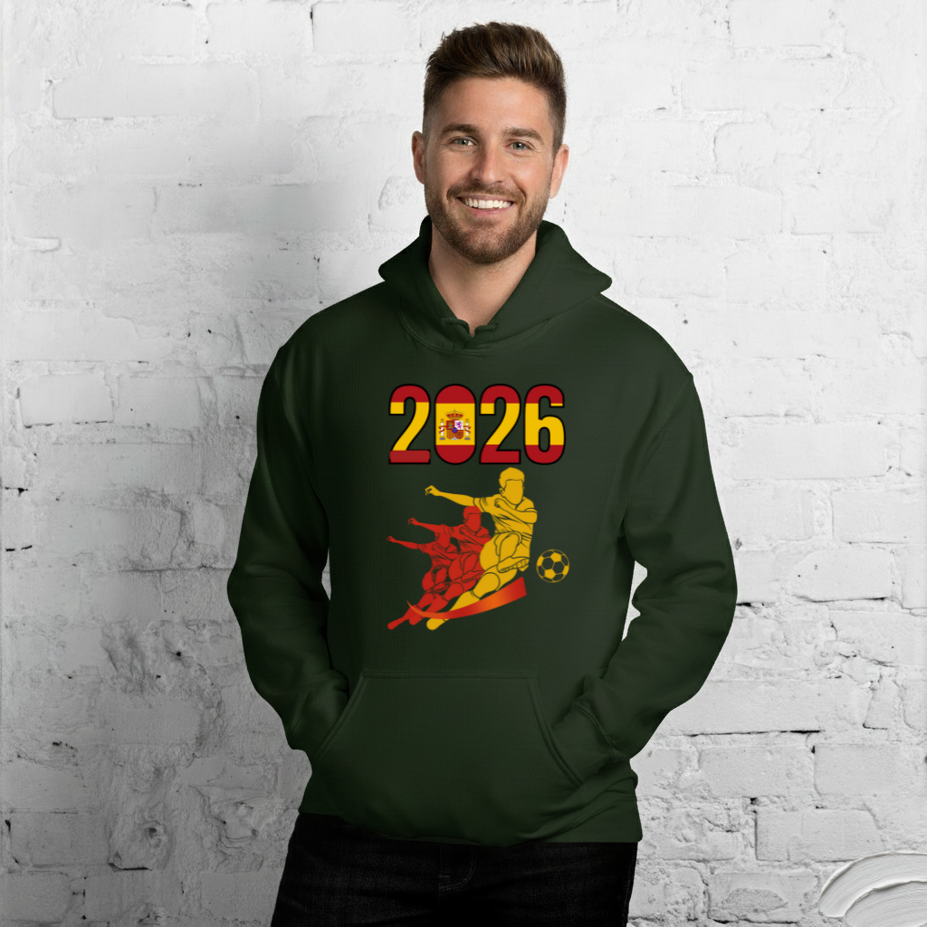 Spain World Cup 2026 Fitted Hoodie | Rising_Jist_YL