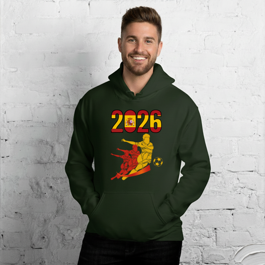 Spain World Cup 2026 Fitted Hoodie | Rising_Jist_YL