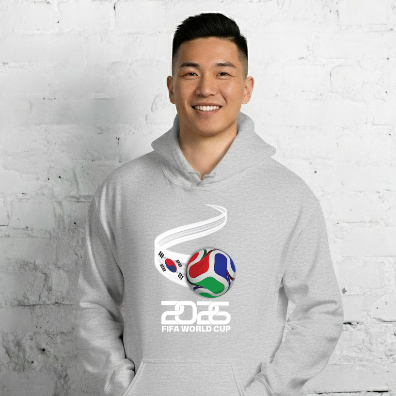 South Korea World Cup 2026 Fitted Hoodie | Trionda