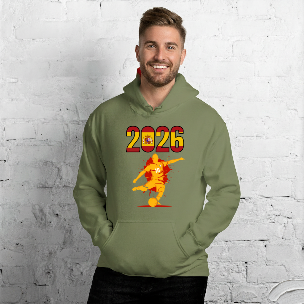 Spain World Cup 2026 Fitted Hoodie | Let's Play_YL