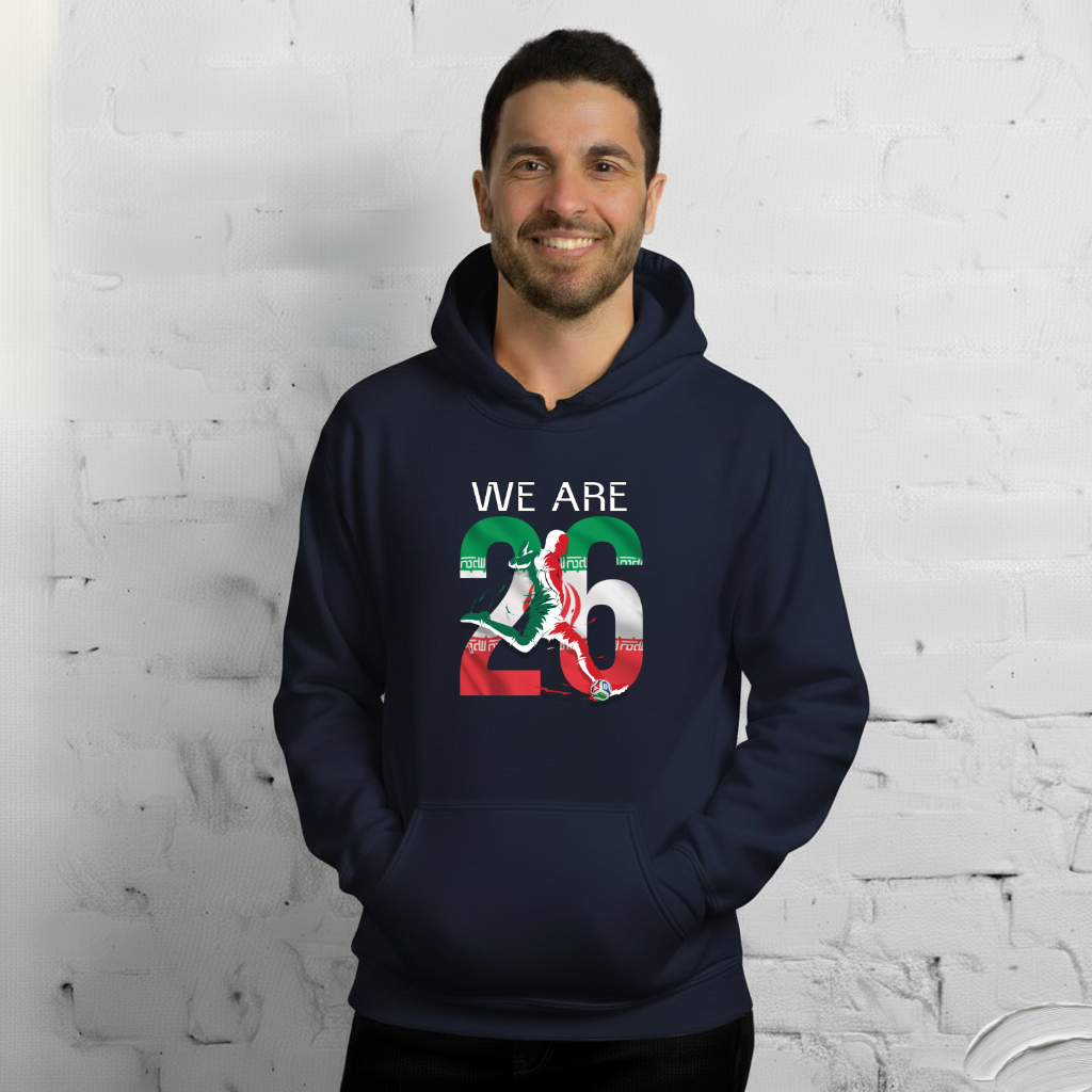 Iran World Cup 2026 Fitted Hoodie | We_Are_26