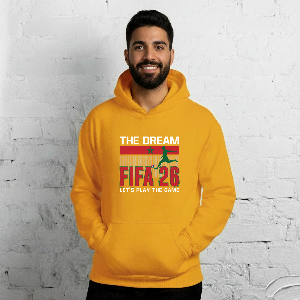 Morocco World Cup 2026 Fitted Hoodie | The_Dream