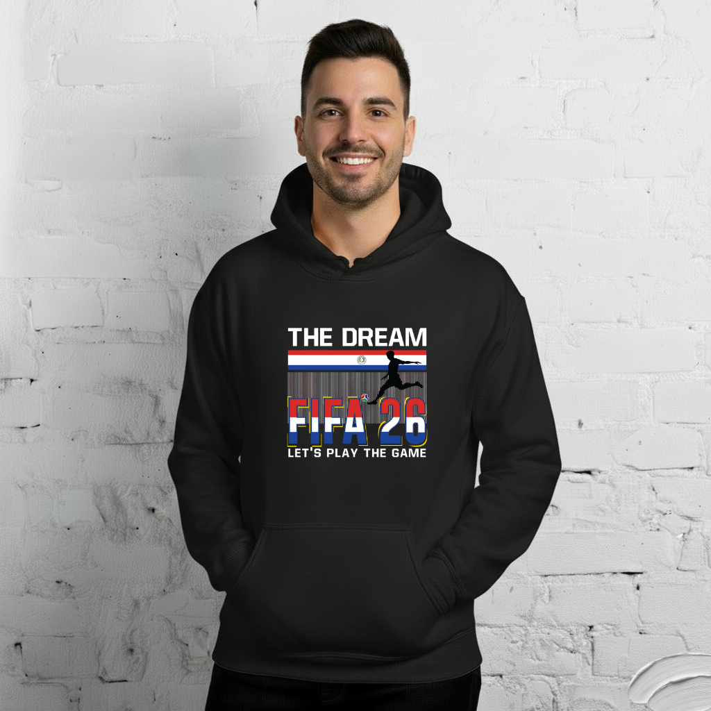 Paraguay World Cup 2026 Fitted Hoodie | The_Dream