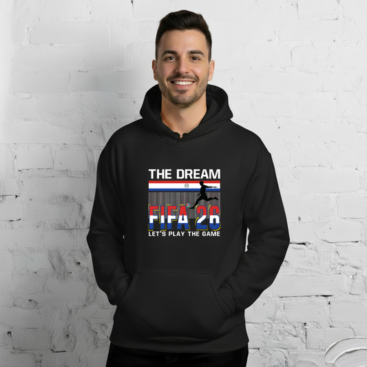 Paraguay World Cup 2026 Fitted Hoodie | The_Dream