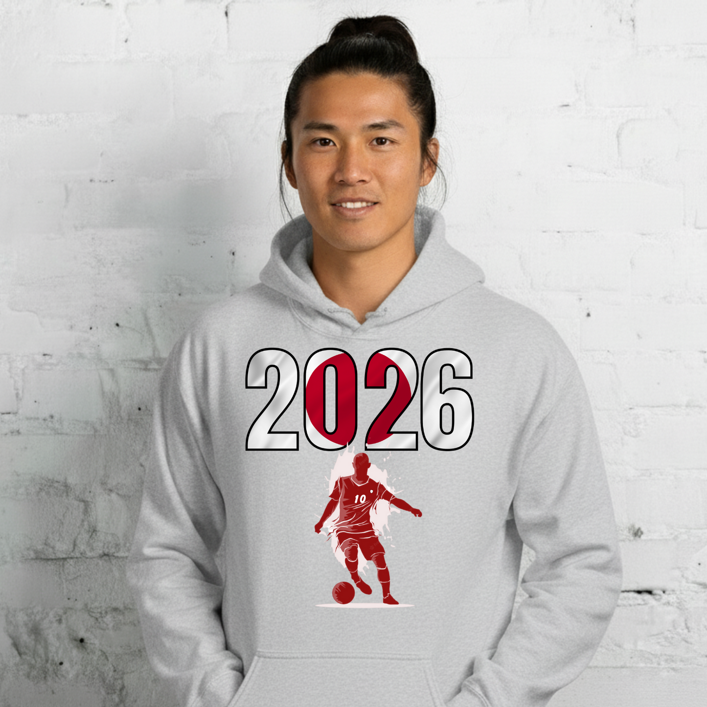 Japan World Cup 2026 Fitted Hoodie | Slick_Move_RD