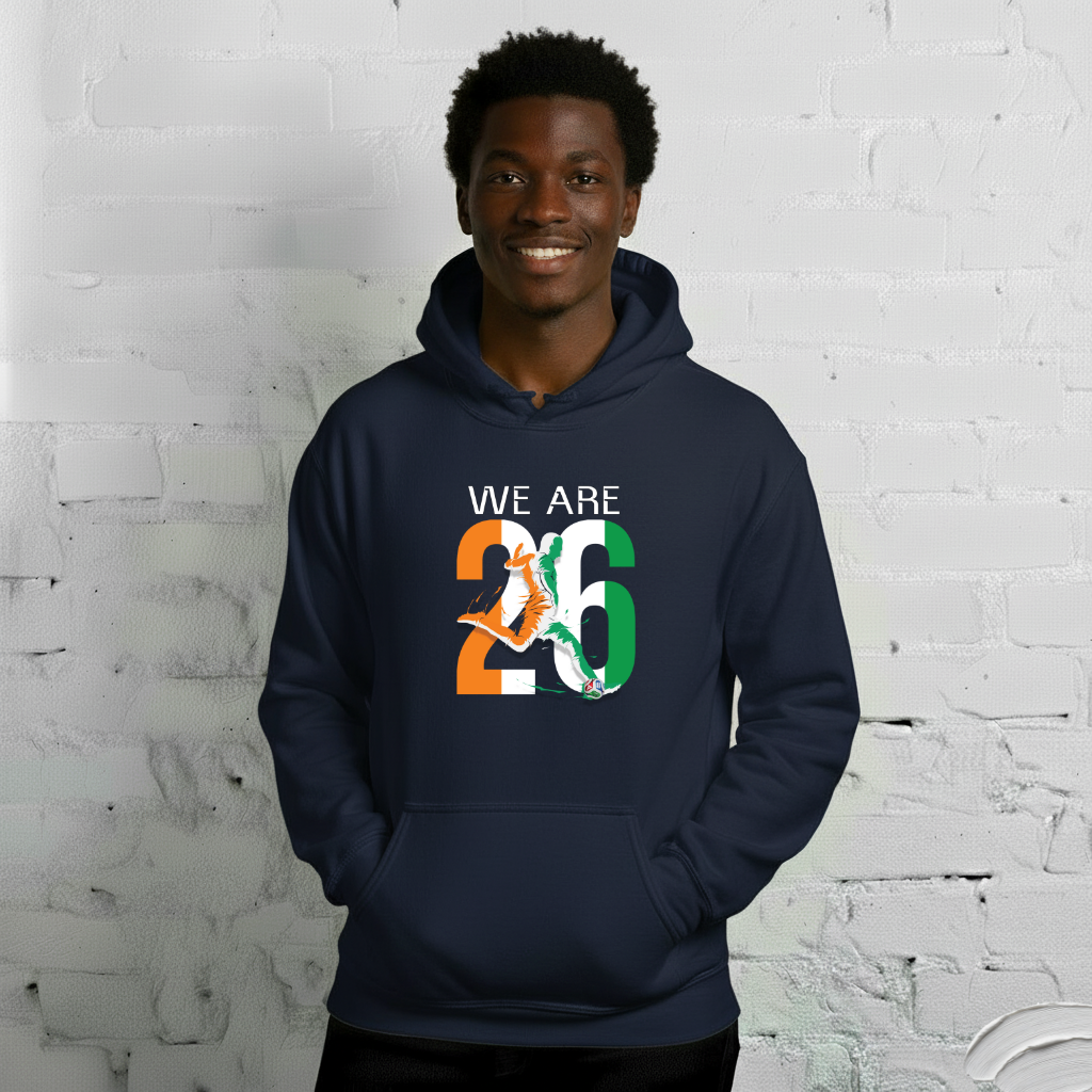 Côte d_Ivoire World Cup 2026 Fitted Hoodie | We_Are_26
